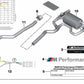 Tubo intermedio con valvola di fuga OEM 18302407187 per BMW F30, F31, F32, F33, F36. BMW originale.