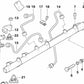 2-poliges Steckdosengehäuse für BMW E87, E46, E90, E91, E92, E93, E60, E61, E63, E64, E65, E66, E83, E53, E70, E71 (OEM 12527508153). Original BMW.