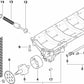 Coletor de admissão para BMW Série 3 E46 (OEM 11411432726). BMW original