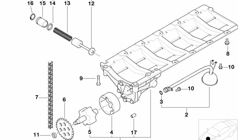 Coletor de admissão para BMW Série 3 E46 (OEM 11411432726). BMW original