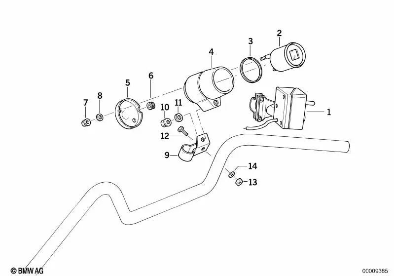 Arandela para BMW E36, E46, E90, E92, E93, E12, E28, E34, E60, E61, E24, E63, E64, E23, E32, E38, E31, F25, F26, E85 (OEM 07119904205). Original BMW.