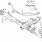 Juego de reparación de tapa de sensor para BMW Serie 5 E60, E61 Serie 6 E63, E63N, E64, E64N (OEM 32106769232). Original BMW