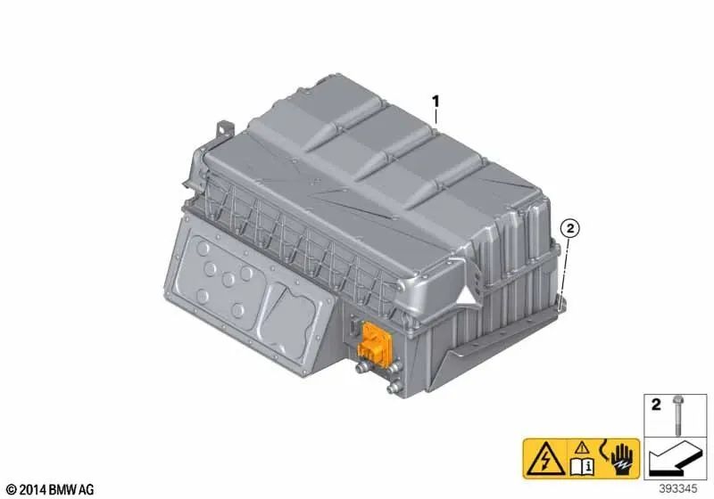 Sechskantschraube für BMW F18N (OEM 07129908051). Original BMW