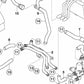 Tuerca hexagonal OEM 64128363739 para BMW E60, E61, E63, E64, E65, E66, E70, F15, G05, F85, E71, E72, F16, F86. Original BMW.