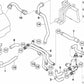 Sujeción de Tubo de Suministro para BMW E90N, E91N, E92, E92N, E93, E93N, E39, E38, E65, E66, I01, I01N, E70, E70N, F15, F85, E71, E72, F16, F86 (OEM 64118363051). Original BMW