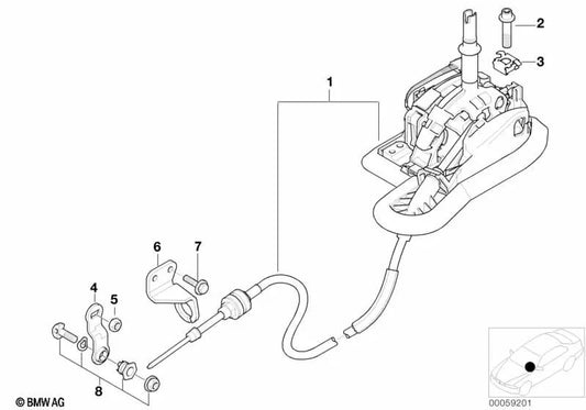 Cambio Steptronic para BMW Serie 5 E39 (OEM 25167505532). Original BMW.