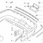 Klappe for BMW Series 5 E39 (OEM 51128219106). Genuine BMW