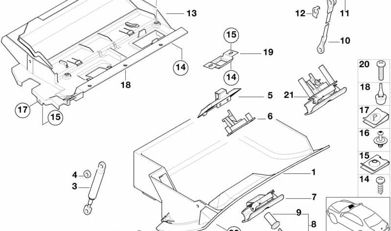 Fusible para BMW Serie 5 E39 (OEM 07129900504). Original BMW