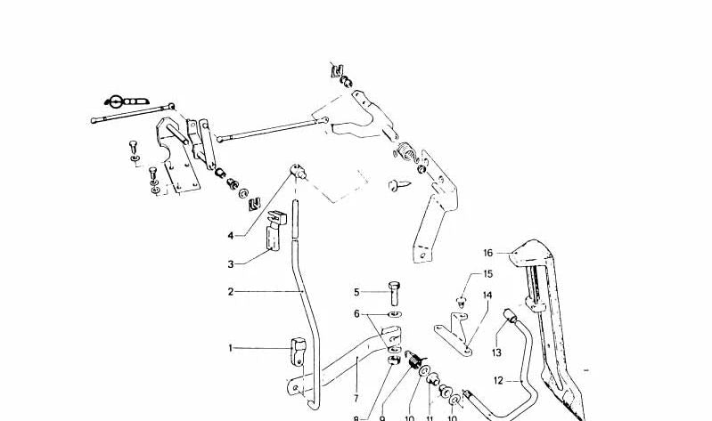 Palanca de freno de mano OEM 35414440121 para BMW (Modelos compatibles: E36, E46, E90, E91, E92, E93). Original BMW.