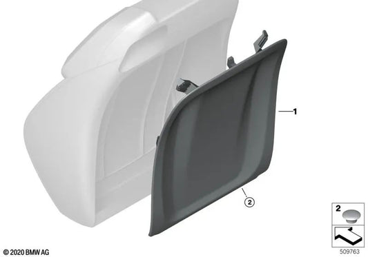 Pared trasera para BMW G42, G22, G23 (OEM 52109475887). Original BMW