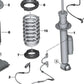 Soporte superior de muelle OEM 33536866783 para BMW F10, F90, G30, F06, F12, F13, F91, F92, F93, G14, G15, G16. Original BMW.