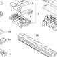 COUVERTURE DE FUSE BOX OEM 61138370643 pour BMW E39, E38. BMW d'origine.