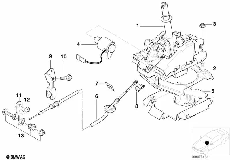 Cambio Steptronic para BMW E46 (OEM 25161423767). Original BMW.