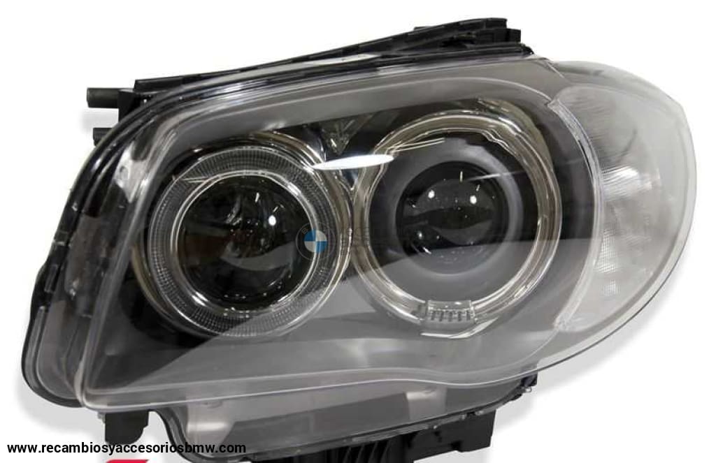 Faro Bi-Xenon Con Ojos De Angel Para Bmw E81 E82 E87 E88 . Original Recambios