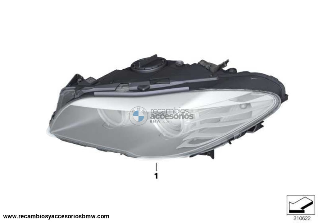 Faro Bi-Xenon Luz Para Bmw F10 F11 . Original Bmw. Recambios