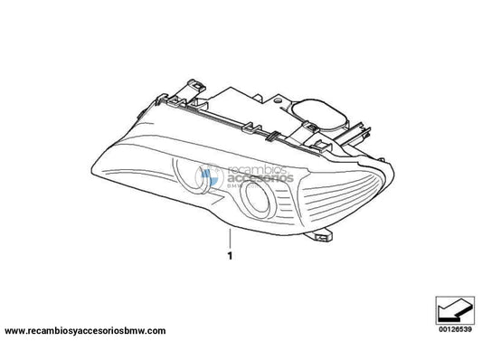 Faro Intermitente Blanco Para Bmw E46 Serie 3 . Original Recambios