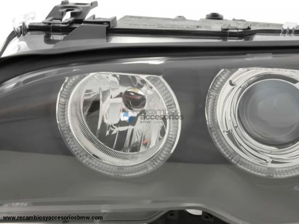 Faro Ojo De Angel Bmw Serie 3 Coupé E46 03-05 Negro Lights > Headlights