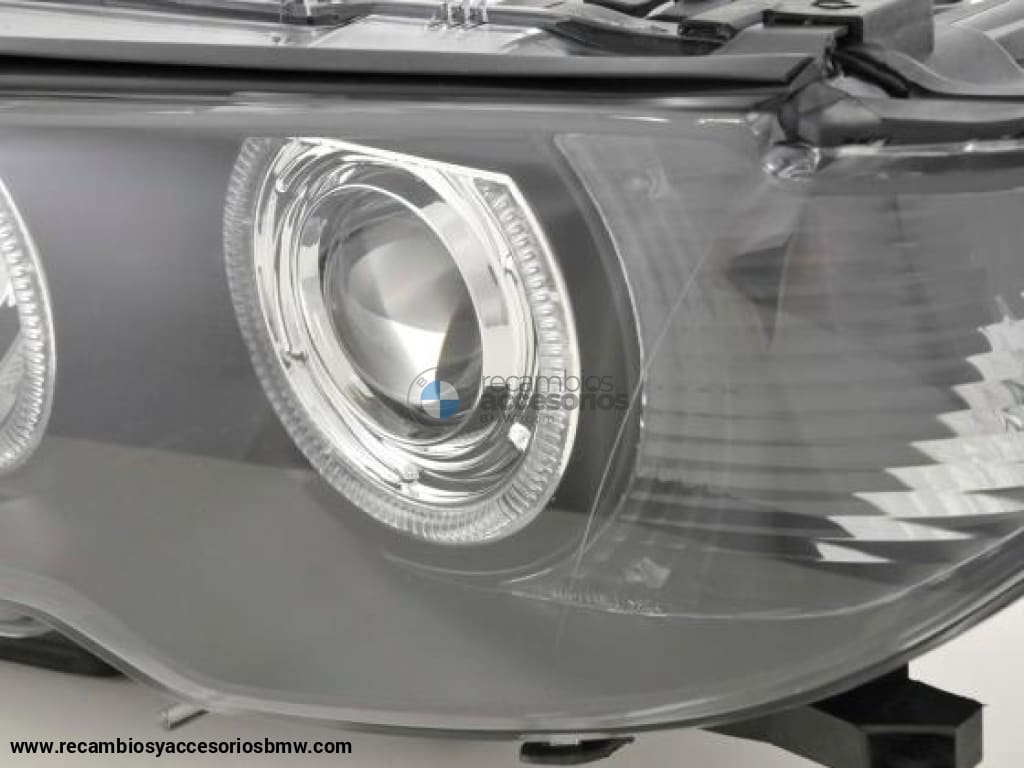 Faro Ojo De Angel Bmw Serie 3 Coupé E46 03-05 Negro Lights > Headlights