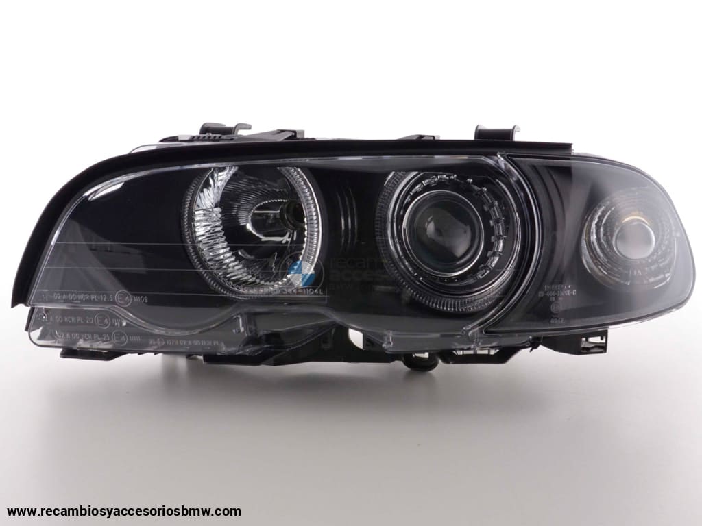 Faro Ojo De Angel Bmw Serie 3 Coupé E46 98-01 Negro Lights > Headlights