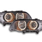 Faro Ojo De Angel Bmw X5 E53 00-03 Negro Lights > Headlights