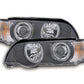 Faro Ojo De Angel Bmw X5 E53 Negro Lights > Headlights