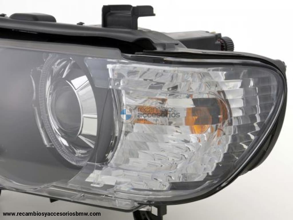 Faro Ojo De Angel Bmw X5 E53 Negro Lights > Headlights