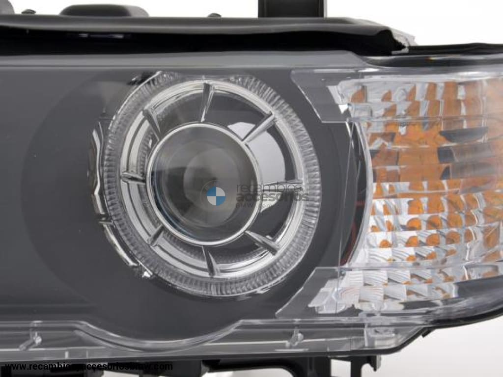 Faro Ojo De Angel Bmw X5 E53 Negro Lights > Headlights