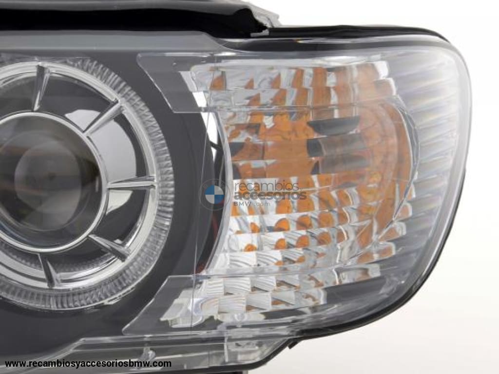 Faro Ojo De Angel Bmw X5 E53 Negro Lights > Headlights