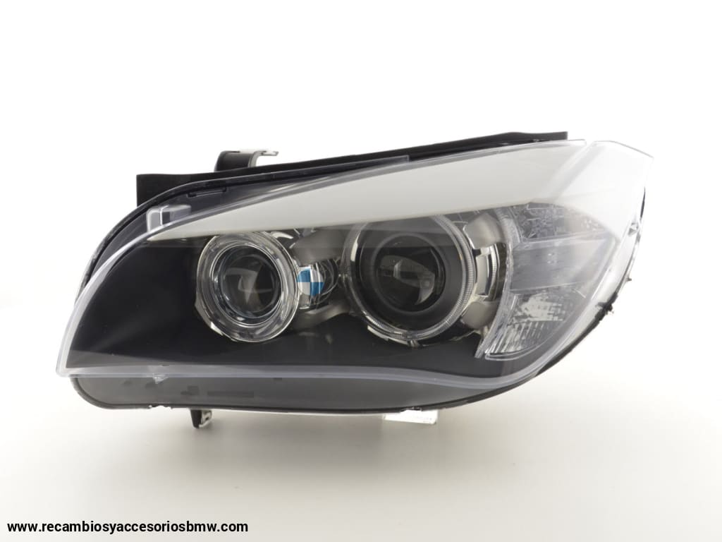 Faros Angel Eyes Led Bmw X1 E84 09-12 Negro Lights > Headlights