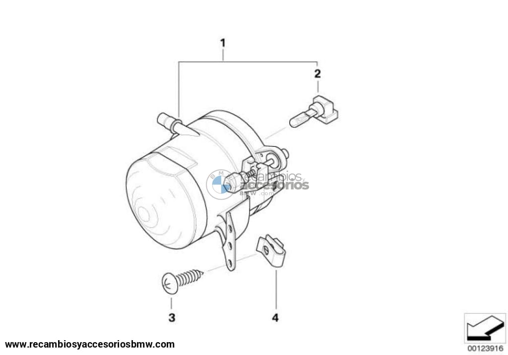 Faros Antiniebla Para Parachoques Normal Bmw E46 Coupe O Cabrio Serie 3. Original Recambios