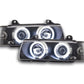 Juego De Faros Angel Eyes Ccfl Bmw Serie 3 E36 Limo 92-98 Negro Lights > Headlights