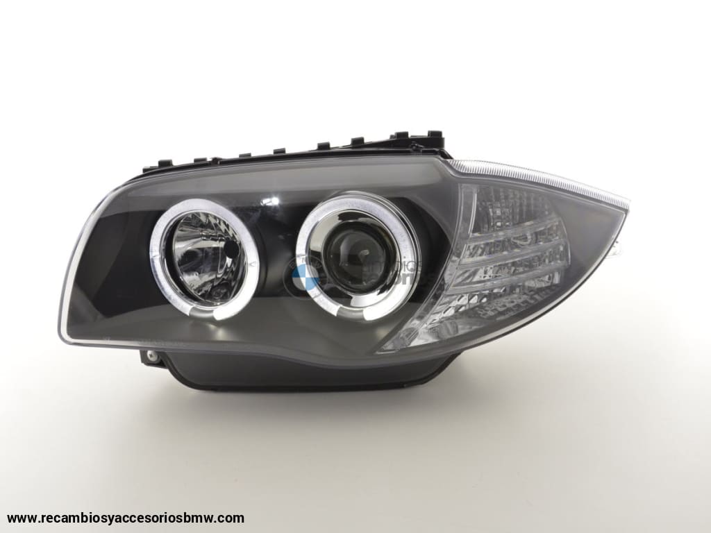 Faros Delanteros Bmw Serie 1 E87 / E81 04-11 Negro Lights > Headlights