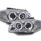 Juego De Faros Delanteros Bmw Serie 1 Tipo E87 / E81 04- Cromo Lights > Headlights