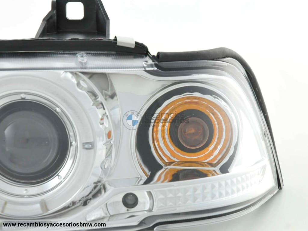 Juego De Faros Bmw 3-Series Limo Tipo E36 92-98 Cromo Lights > Headlights