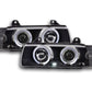 Juego De Faros Delanteros Bmw Serie 3 Limo Tipo E36 92-98 Negro Lights > Headlights