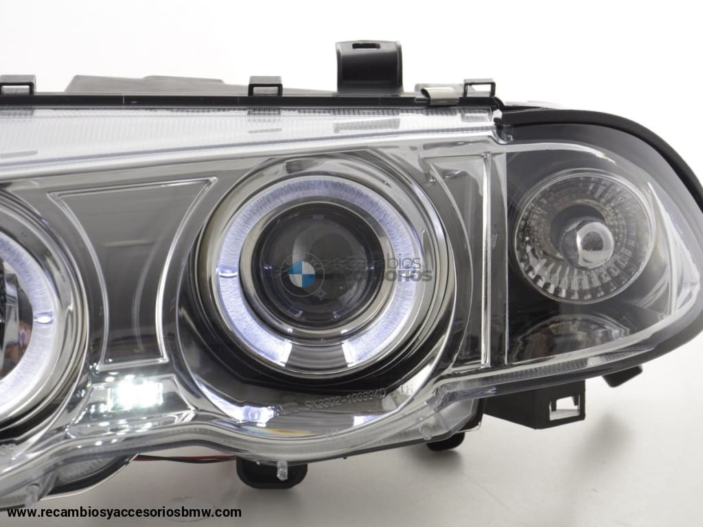 Juego De Faros Bmw 3Er Limo Tipo E46 98-01 Cromado Lights > Headlights