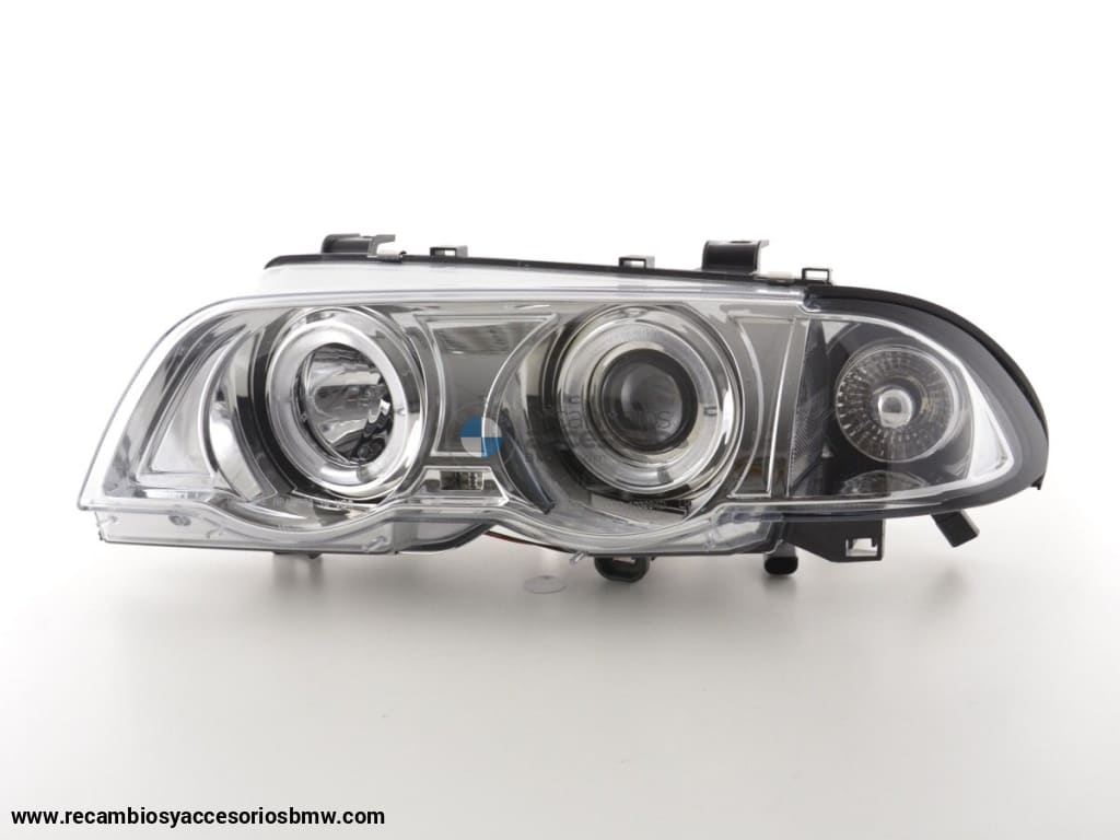 Juego De Faros Bmw 3Er Limo Tipo E46 98-01 Cromado Lights > Headlights