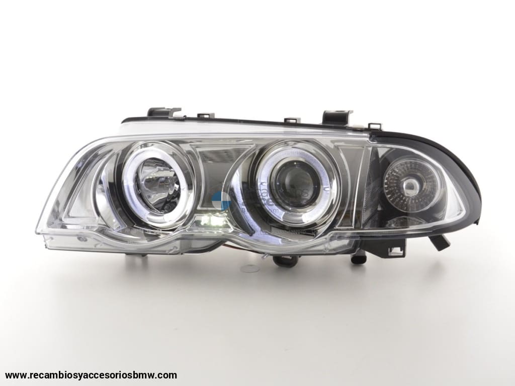 Juego De Faros Bmw 3Er Limo Tipo E46 98-01 Cromado Lights > Headlights