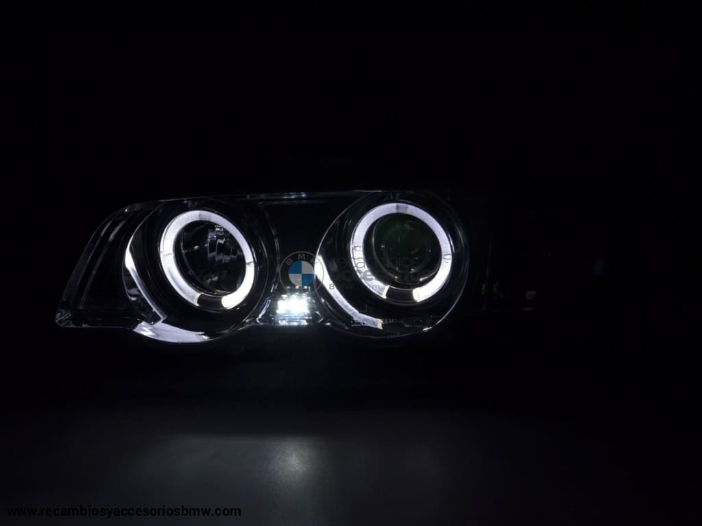 Juego De Faros Bmw 3Er Limo Tipo E46 98-01 Cromado Lights > Headlights