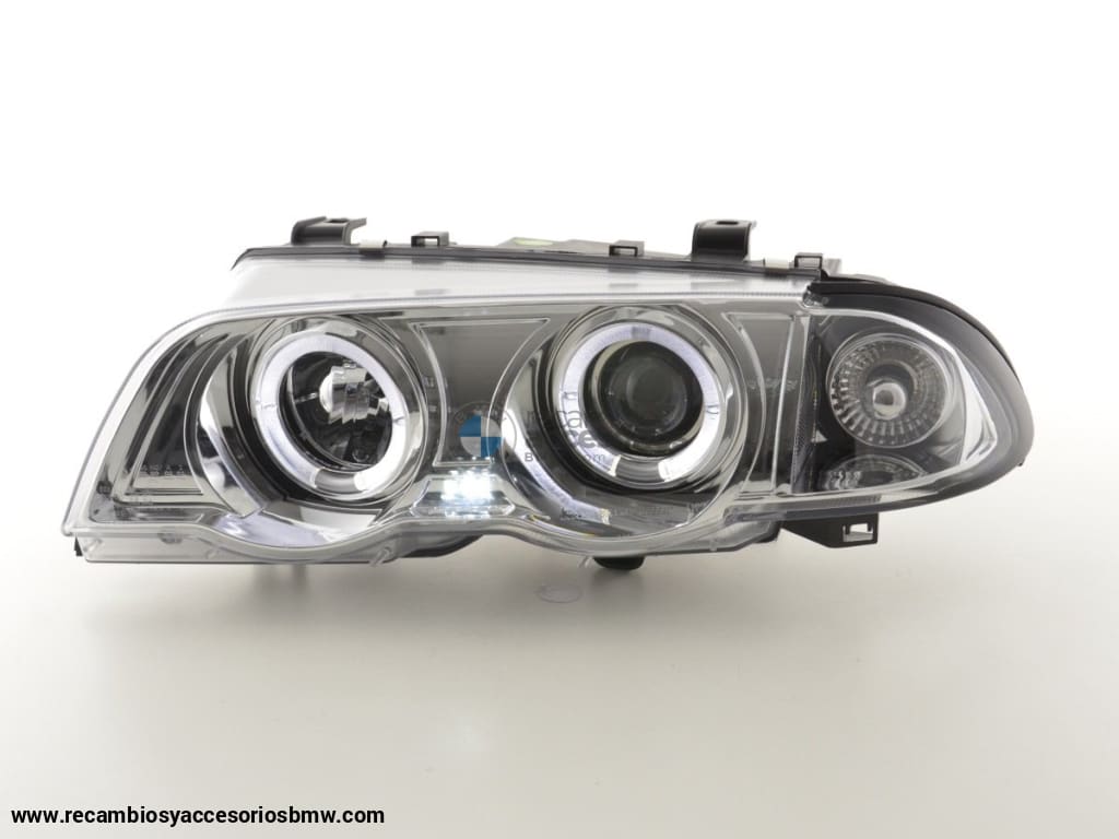 Juego De Faros Bmw 3Er Limo Tipo E46 98-01 Cromado Lights > Headlights