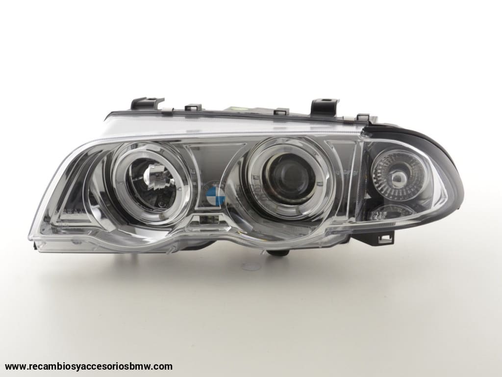 Juego De Faros Bmw 3Er Limo Tipo E46 98-01 Cromado Lights > Headlights