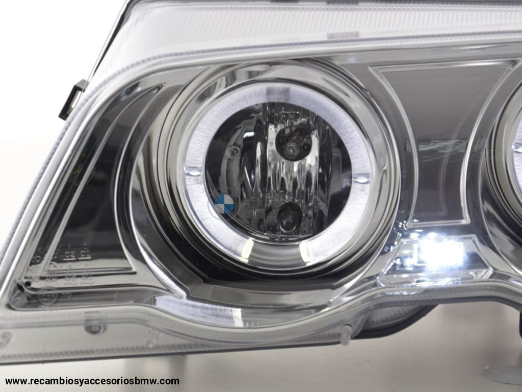 Juego De Faros Bmw 3Er Limo Tipo E46 98-01 Cromado Lights > Headlights