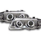 Juego De Faros Bmw 3Er Limo Tipo E46 98-01 Cromado Lights > Headlights