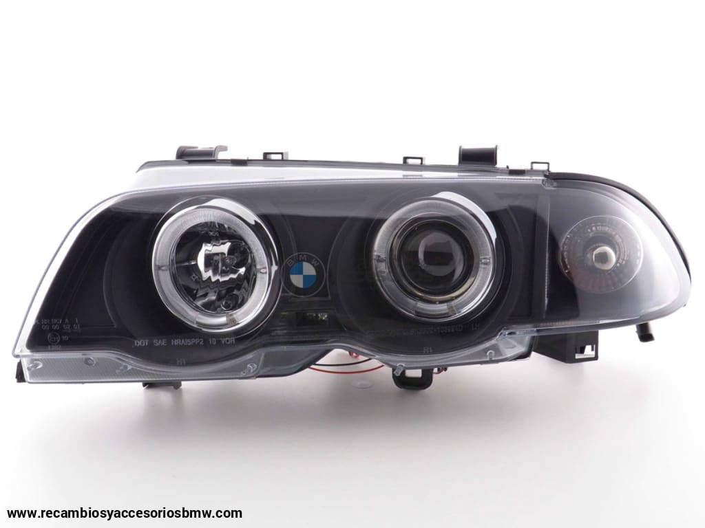 Juego De Faros Delanteros Bmw Serie 3 Limo Tipo E46 98-01 Negro Lights > Headlights