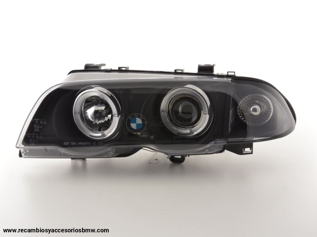 Juego De Faros Delanteros Bmw Serie 3 Limo Tipo E46 98-01 Negro Lights > Headlights