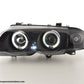 Juego De Faros Delanteros Bmw Serie 3 Limo Tipo E46 98-01 Negro Lights > Headlights