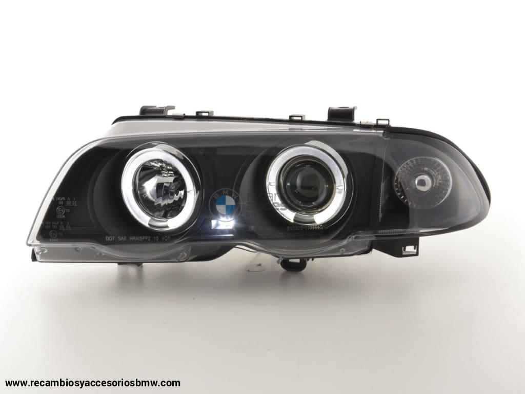 Juego De Faros Delanteros Bmw Serie 3 Limo Tipo E46 98-01 Negro Lights > Headlights