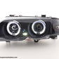 Juego De Faros Delanteros Bmw Serie 3 Limo Tipo E46 98-01 Negro Lights > Headlights