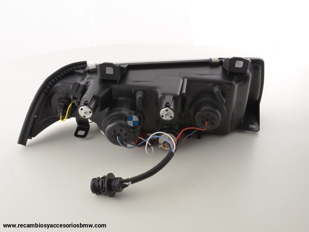 Juego De Faros Delanteros Bmw Serie 3 Coupé Tipo E36 92-98 Cromado Lights > Headlights