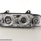 Juego De Faros Delanteros Bmw Serie 3 Coupé Tipo E36 92-98 Cromado Lights > Headlights